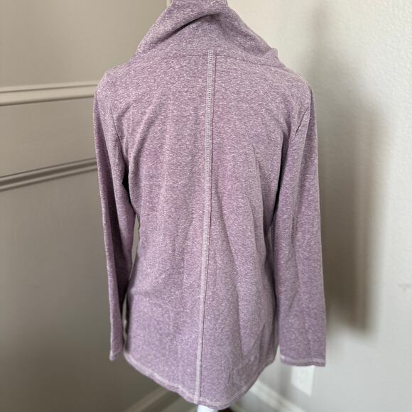 NWT Soft Surroundings Petite Brinley Top Grapeade Heather Petite Small - Picture 3 of 4